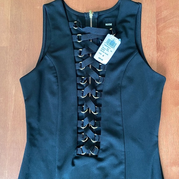 NUDE BLACK DRESS - Picture 3 of 9